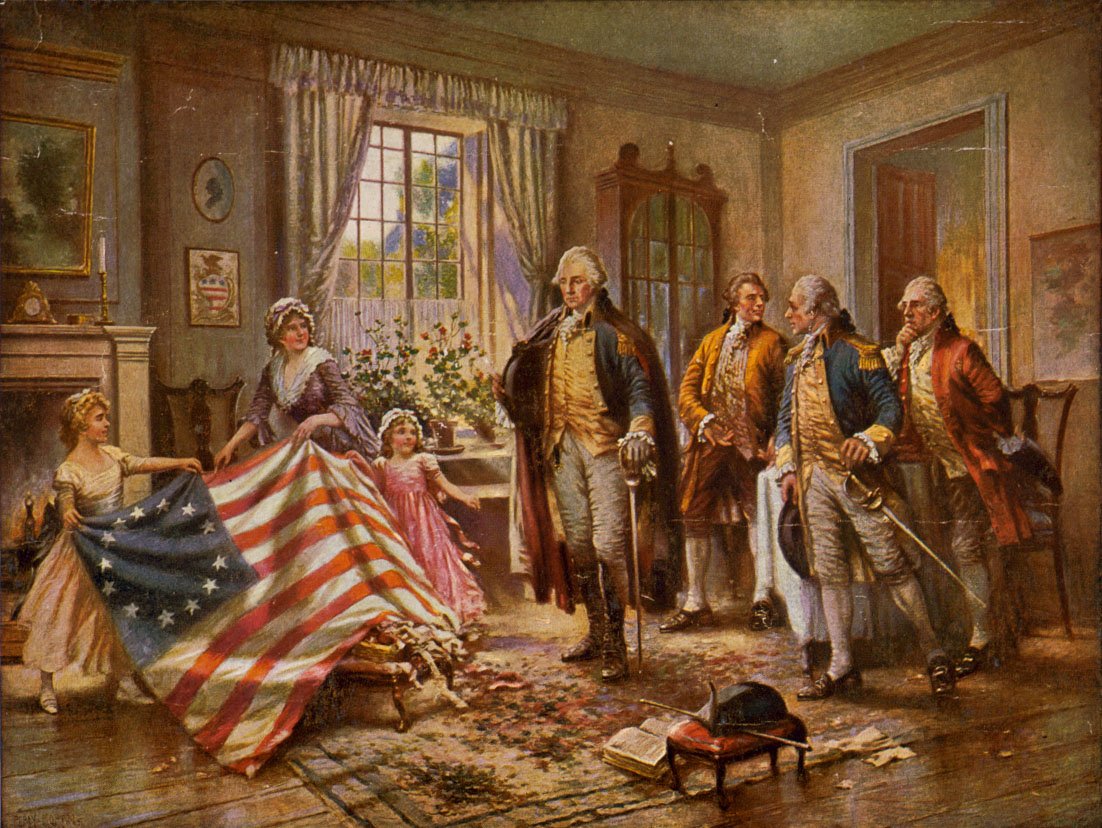 Betsy Ross and the Flag of America